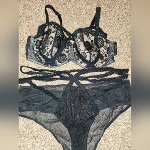 Adore Me Bra and Panty Set